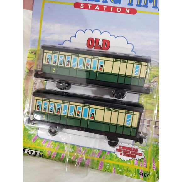 Thomas & Friends Shining Time Station OLD COACHES Train Set 1995 ERTL 4107 - Picture 3 of 4